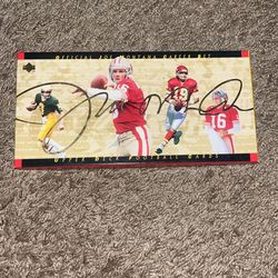 Official Joe Montana Career Set