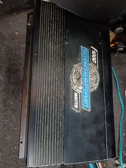 Crossfire Mono Amplifier 1000 Watts