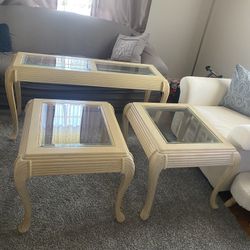 Must GO- Set Of 3 Side Tables 