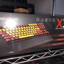 "Creamy" Keyboards - Brand New Hexgears X3 TKL, Pink/ White And Iron Man Red/Yellow 