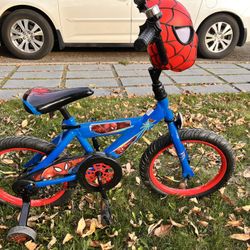 Superman Boys Bike With Training Wheels 