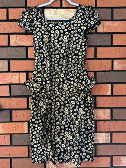 Vintage black dress