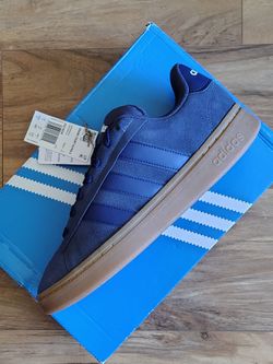 New Grand Court Alpha 00s Low Shoes Original Classics  Casual men's 10.5 Women's 12 Blue Y2K Campus