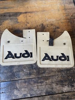 Early Audi Mud flaps