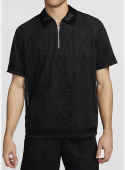 Nike DNA Mens Dri-FIT 1/4-Zip Short-Sleeve Basketball Top