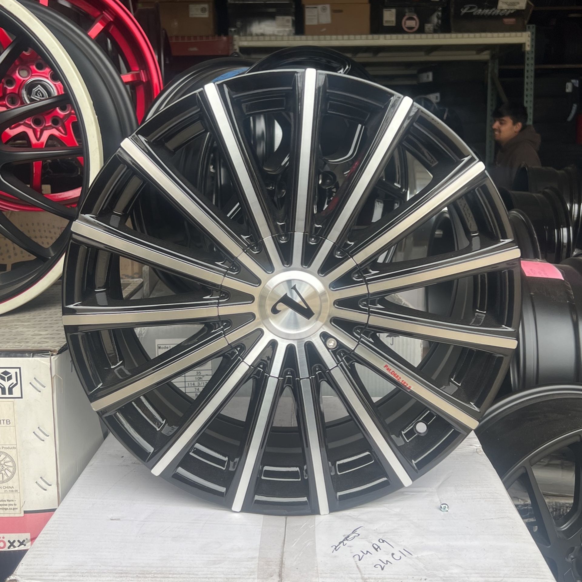 18 Inch velocity wheel and Tires