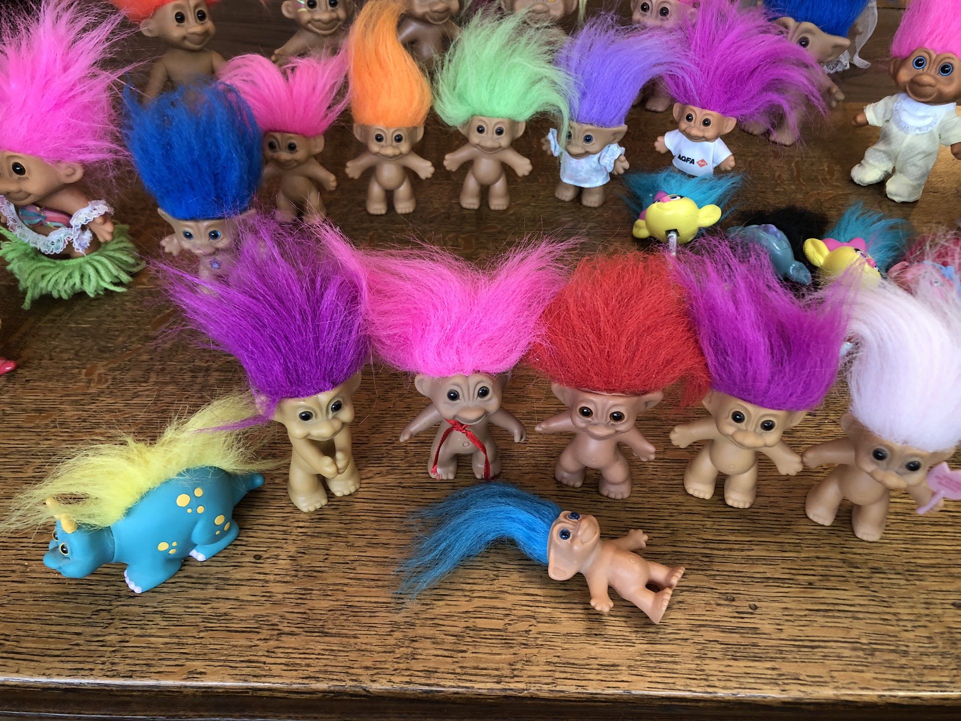 Vintage Trolls Different Sizes Some Are Russ Brand