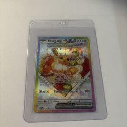 2025 Pokemon Scarlet and Violet Prismatic Evolutions SPC Promo 174 Eevee EX