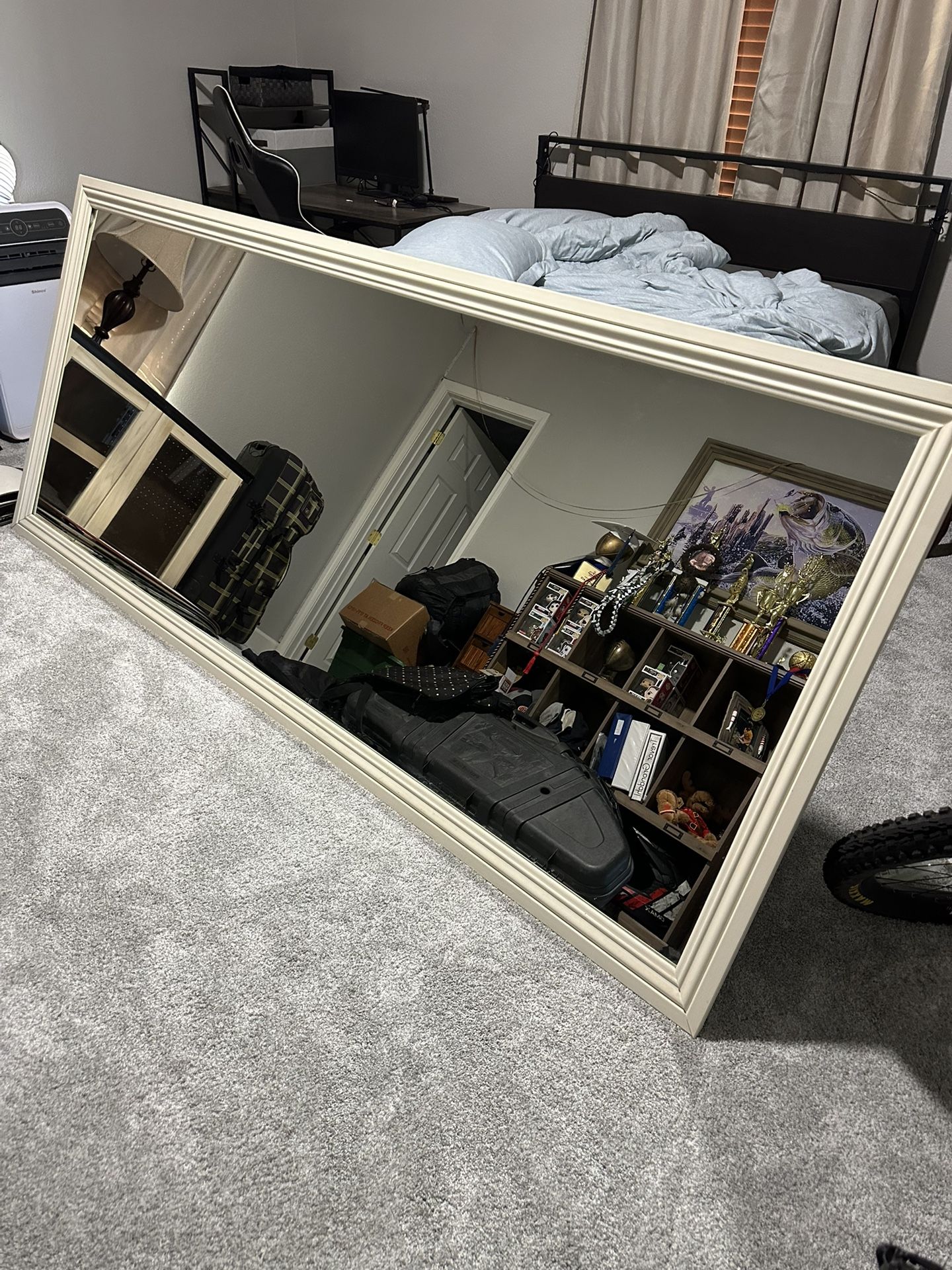 Huge 42 x 98” bathroom mirror/vanity mirror with frame,All Products : American Fashion Style Bags On Sale
