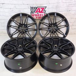 20" Wheels Rims Fit BMW 3, 4, 5 Series Staggered 5x112 20x8.5/9.5 Black