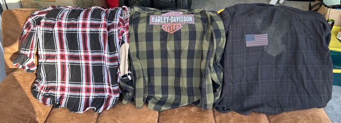 Harley Davidson Plaid - Riding Shirts