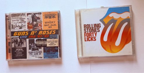 Rolling Stones and Guns N’ Roses cd