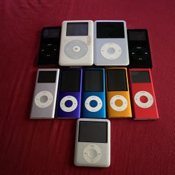iPod  1 -20GB 1 -80GB 3-8GB 3-4 GB 2-GB 