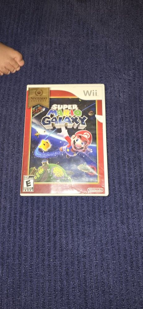Nintendo Wii Super Mario Galaxy Game