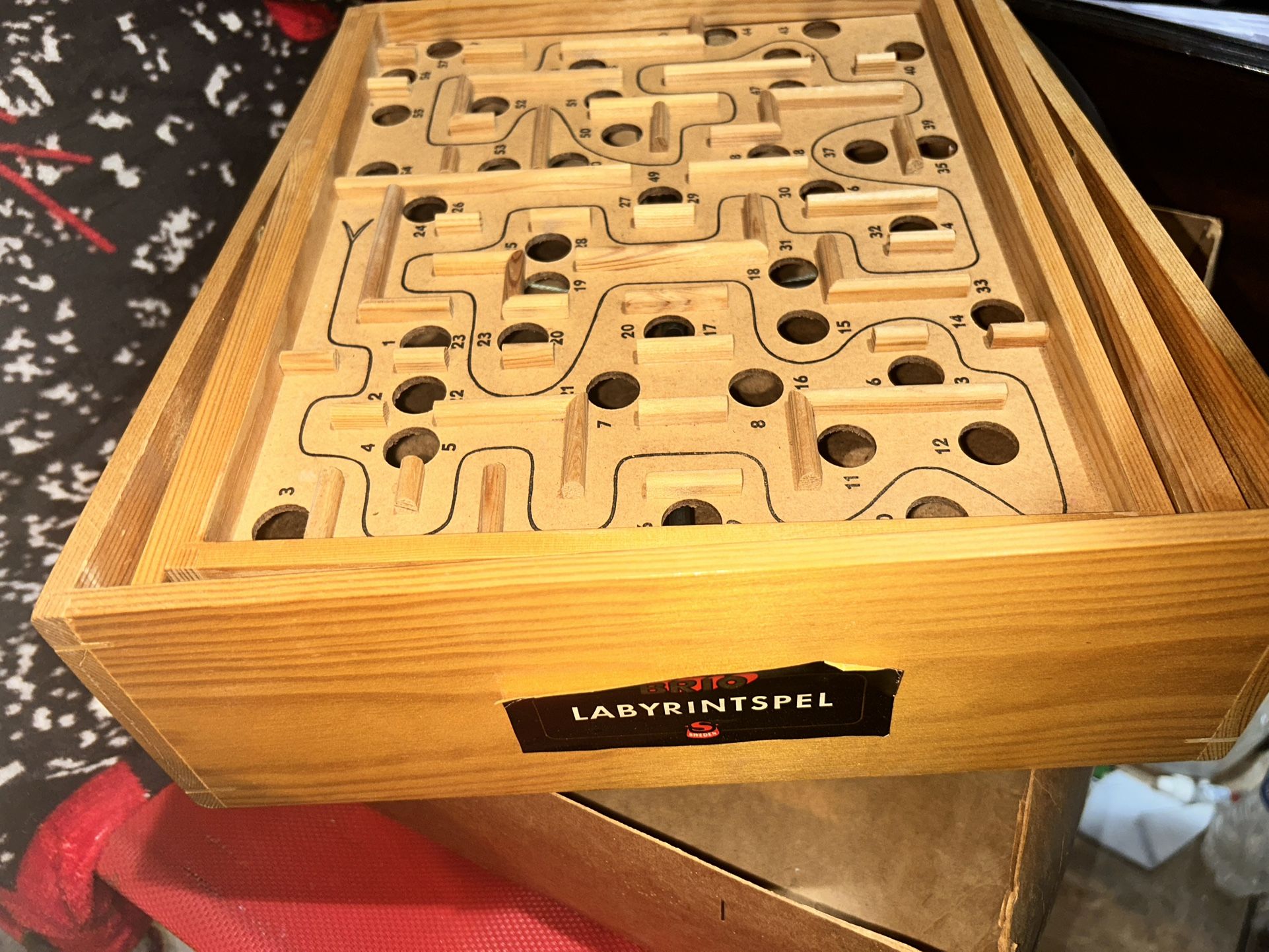 Vintage Labrynth Game