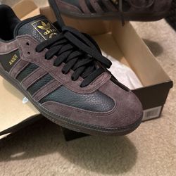 Samba Adidas X Kader (Black/White/Gum)