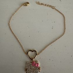 ✨ Hello Kitty Rhinestone Bracelet ✨