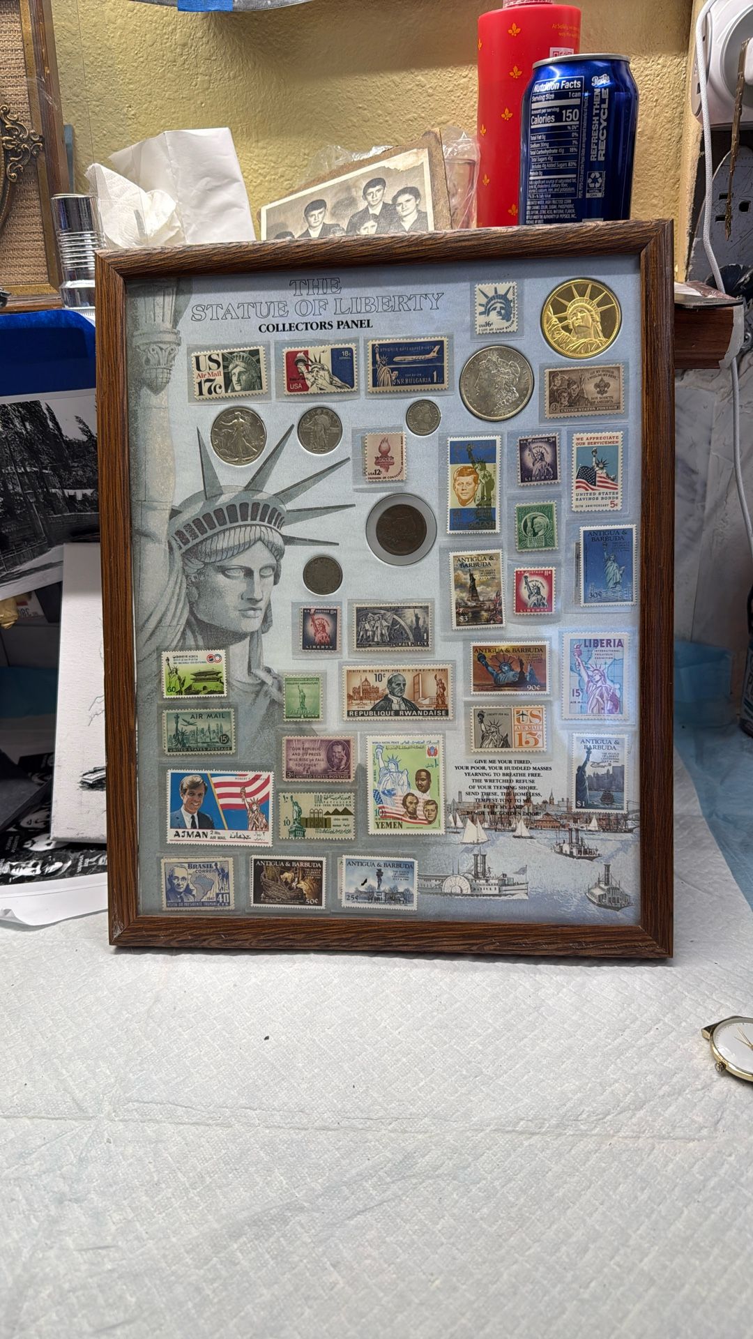 The Statue Of Literty Collectors Panel W/30 Starts Collections 
