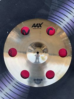 Sabian AAX Series 16” O-Zone Crash Drum Cymbal BRAND NEW Retails for $249