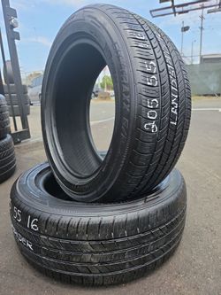 (2) P205/55R16 LANDSPIDER $120 CASH PRICE