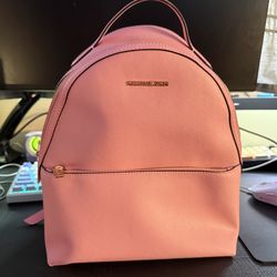 Pink Michael Kors Backpack