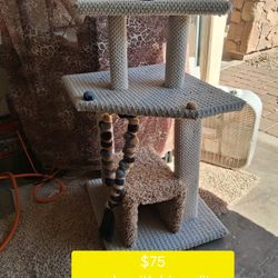 On Sale!  $50Cat tree. Cat tower. Cat scratcher. Cat bed. Cat condo. Cat post