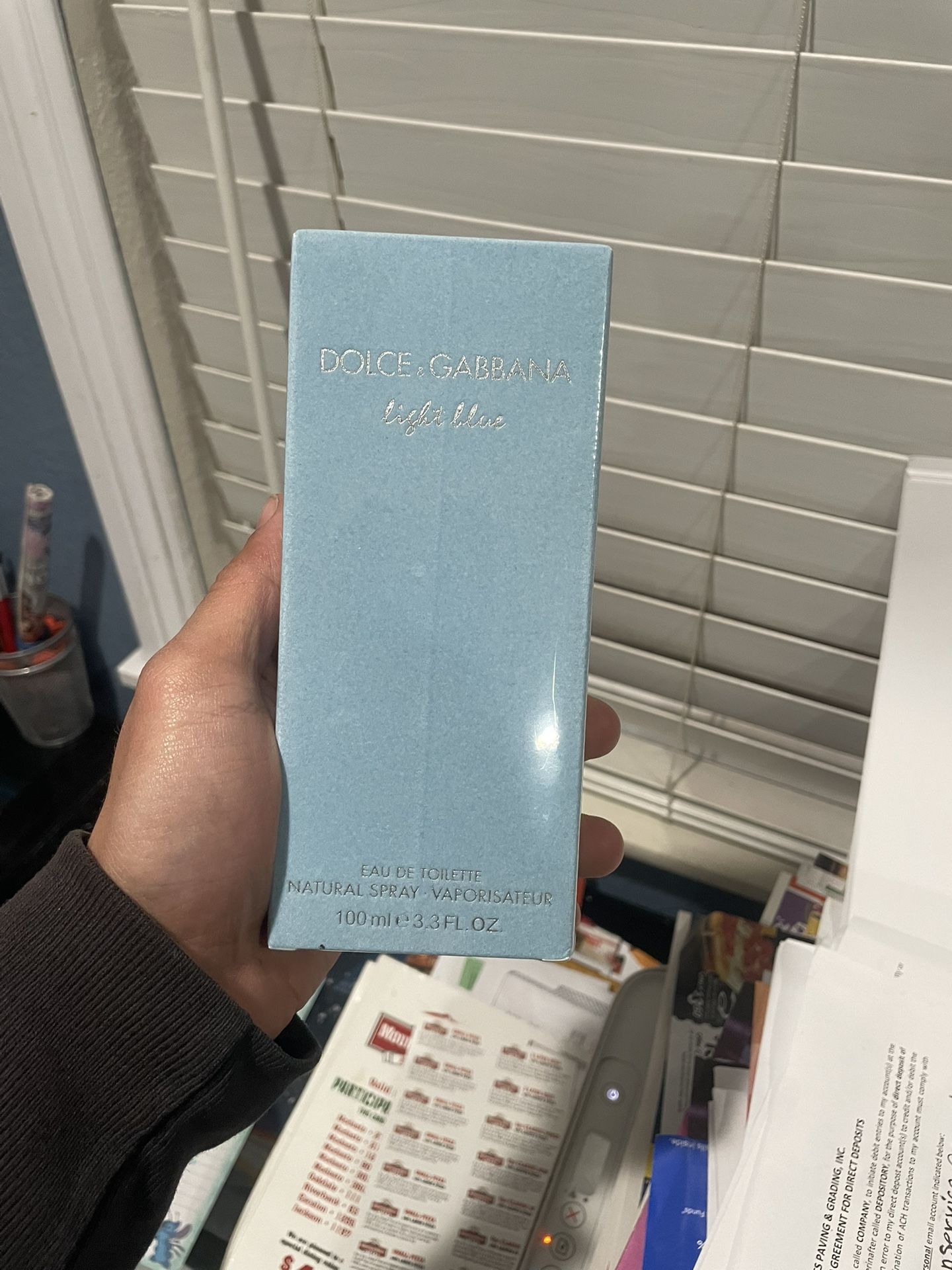 Dolce Gabbana light blue cologne