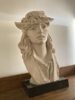 Sculpture- Young Lady In Hat