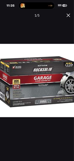 🔥🔥🔥🔥Rocksolid Epoxy Floor Coating -NEW Dark Grey-🔥