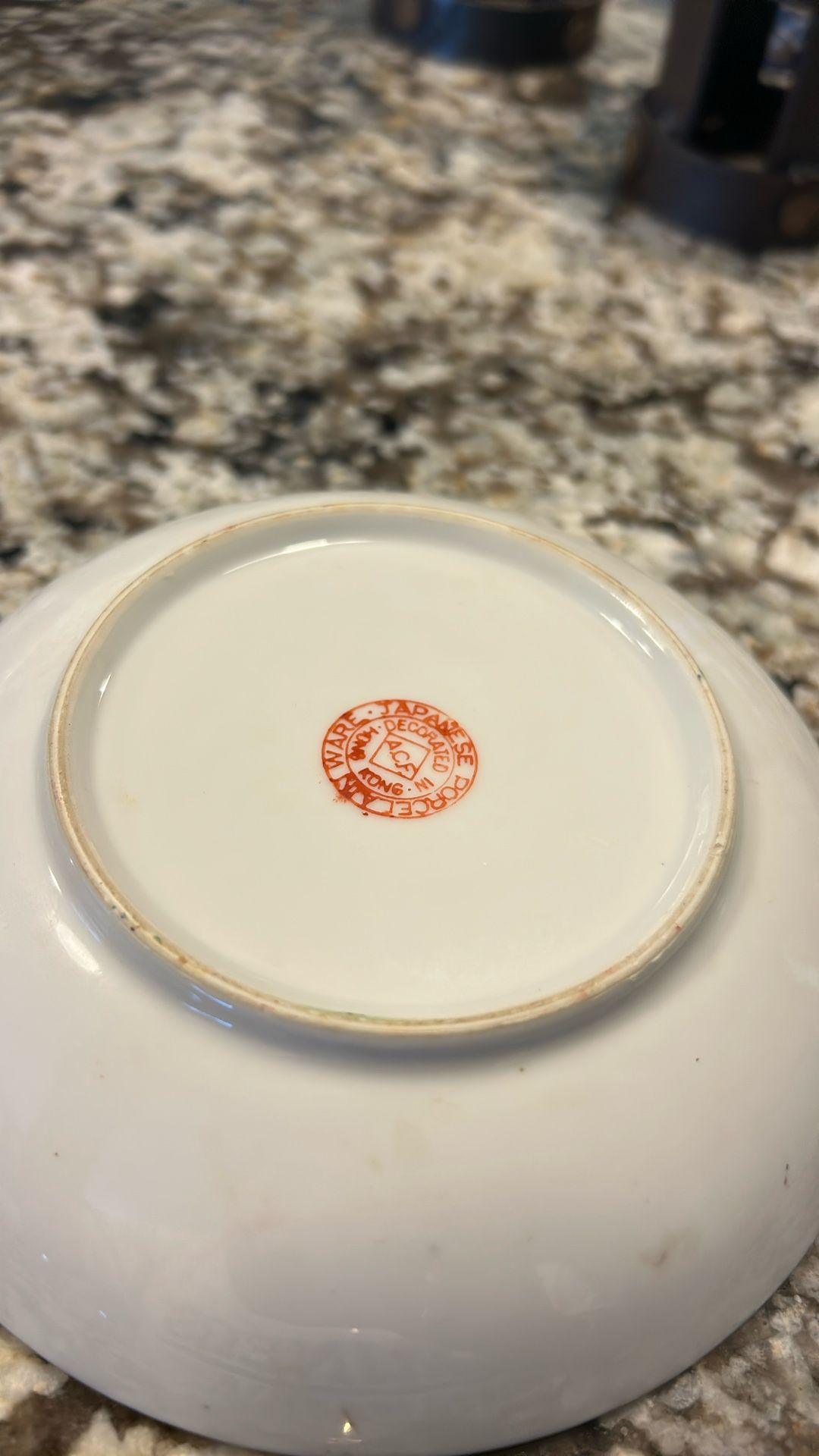 Porcelain Ware From Japan