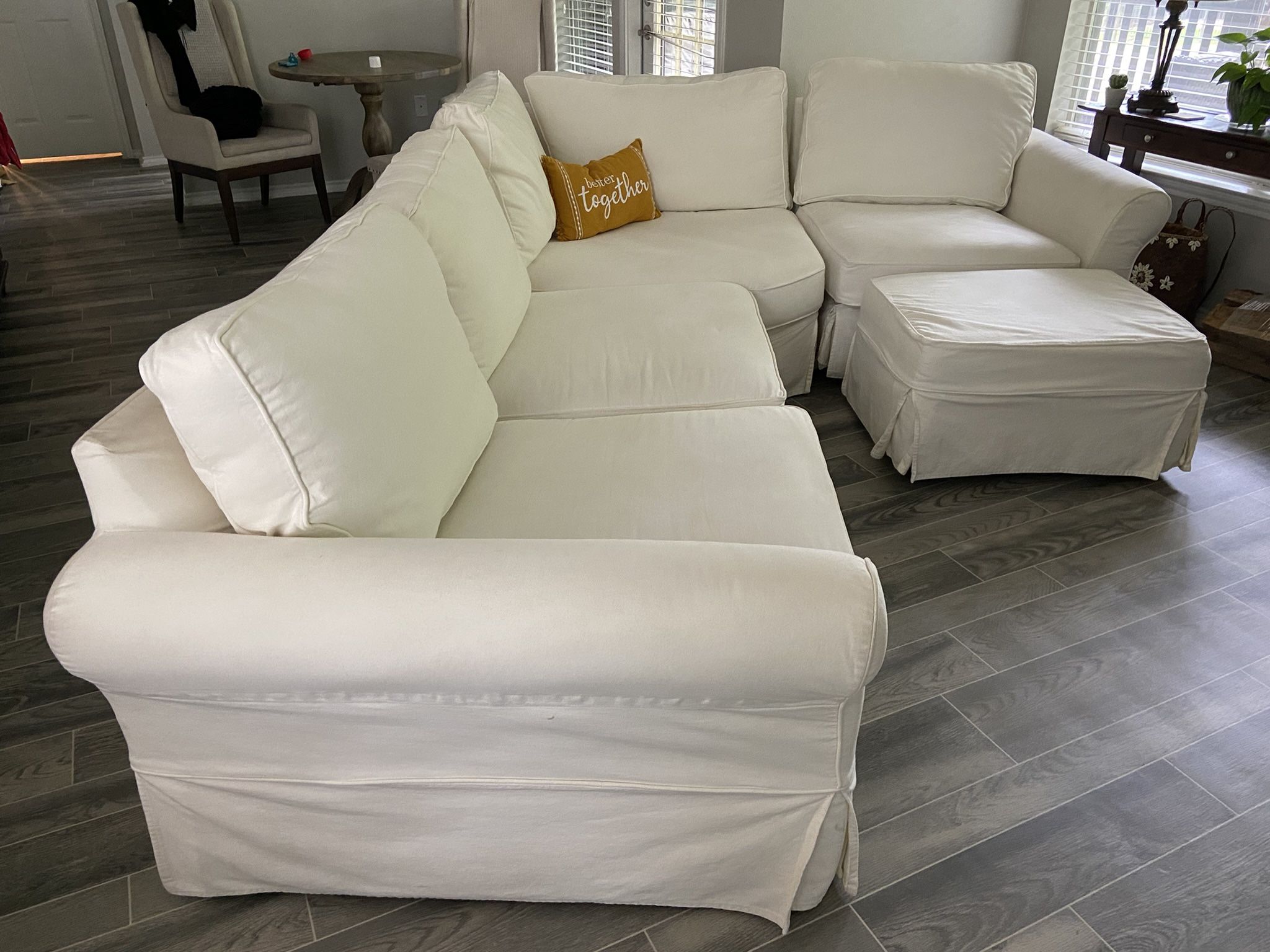 Pottery Barn Slipcover Sectional
