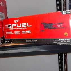 New Milwaukee Fuel M12 Oscillating Multi Tool Brushless- Tool Only And Pick Up Only 