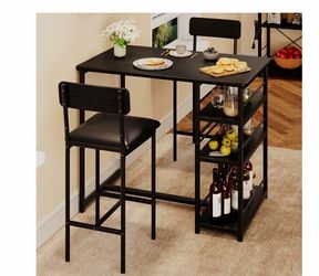 Bar with chairs