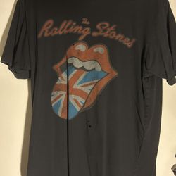 Rolling Stones Concert Shirt Vintage 