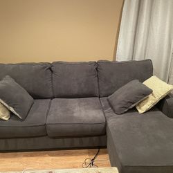 Grey L Shape Couch