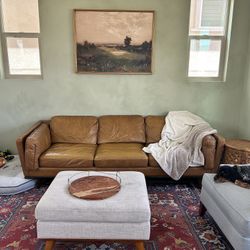 MCM Leather Couch