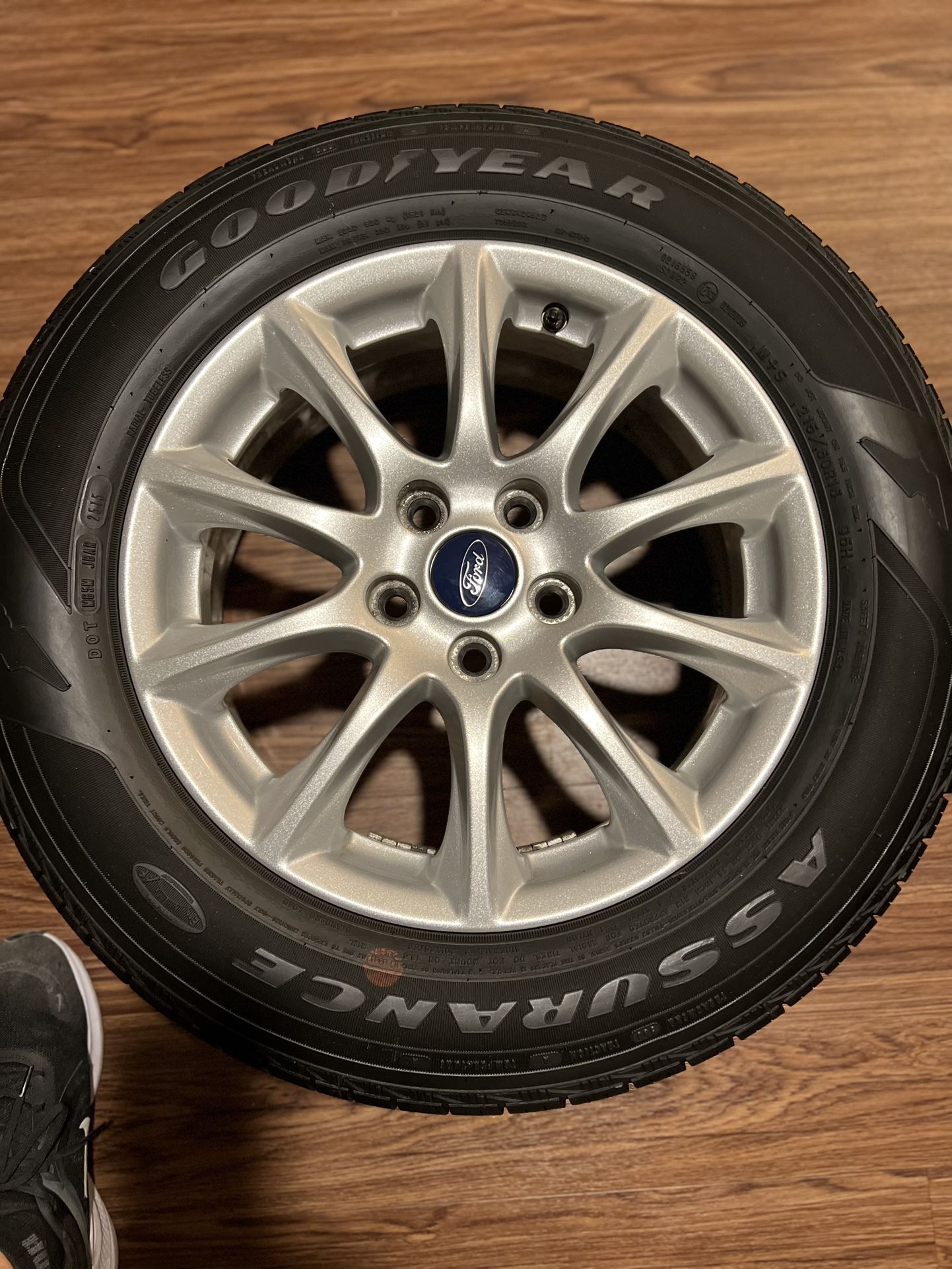 Silver 16 Inch Goodyear Assurance 215/60R16