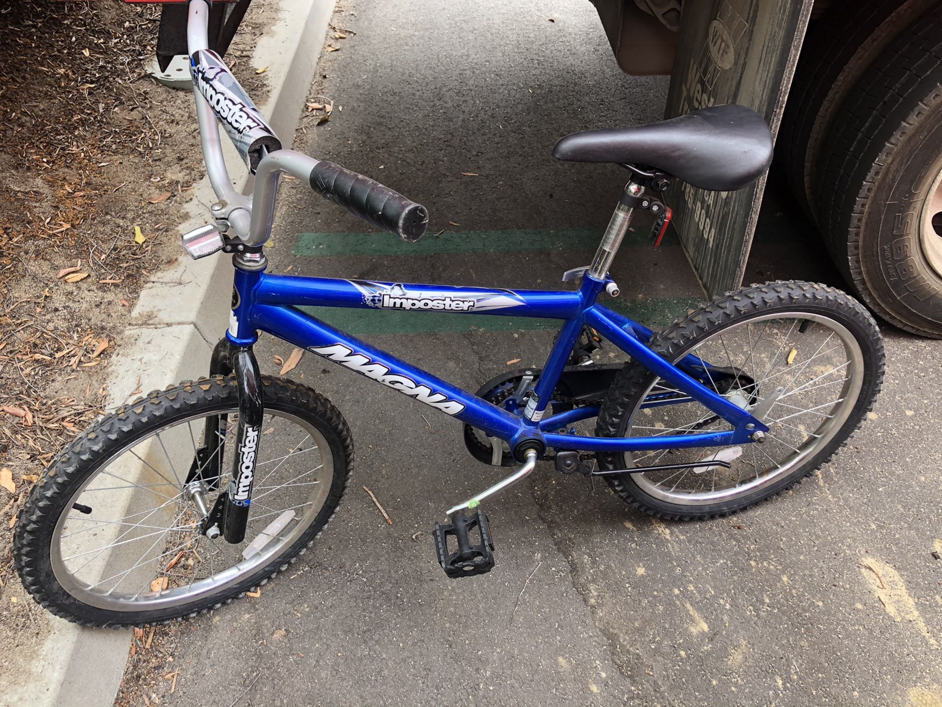 Blue Boys 20” Magna Imposter BMX Bike