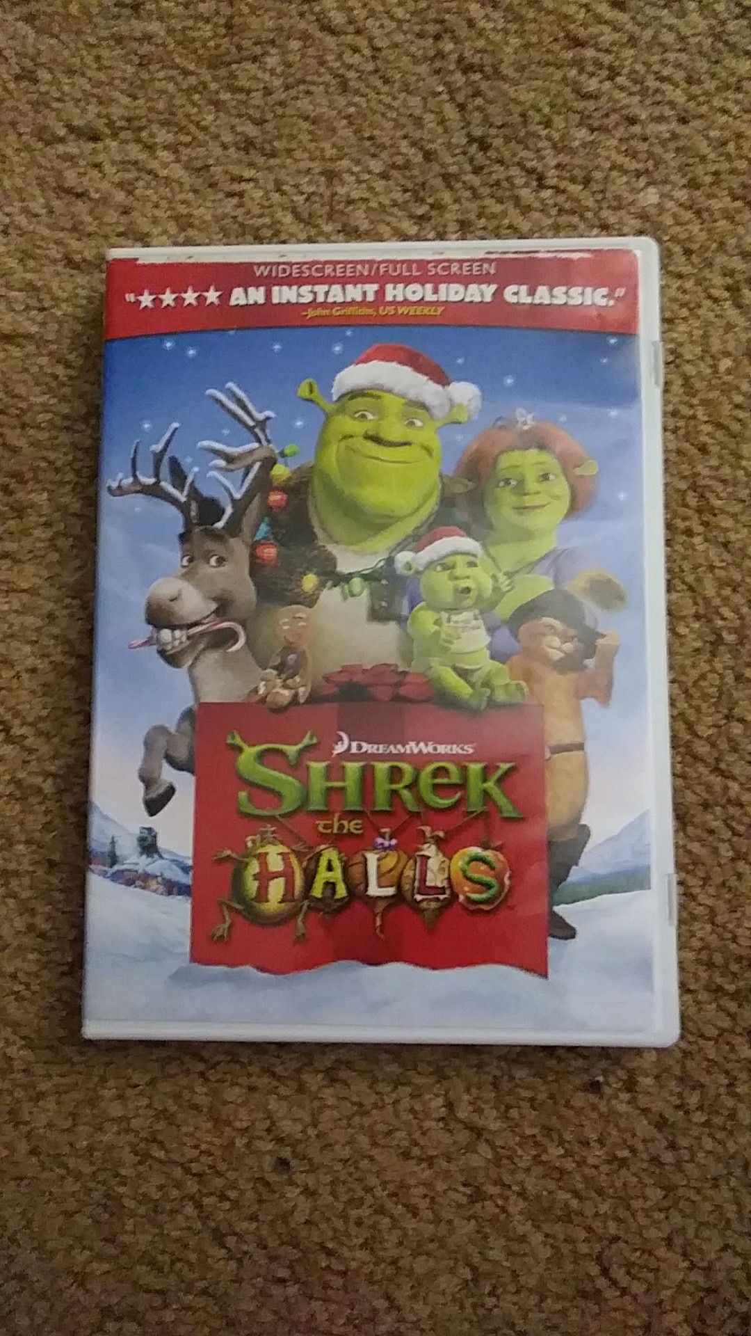 SHREK the Halls DVD