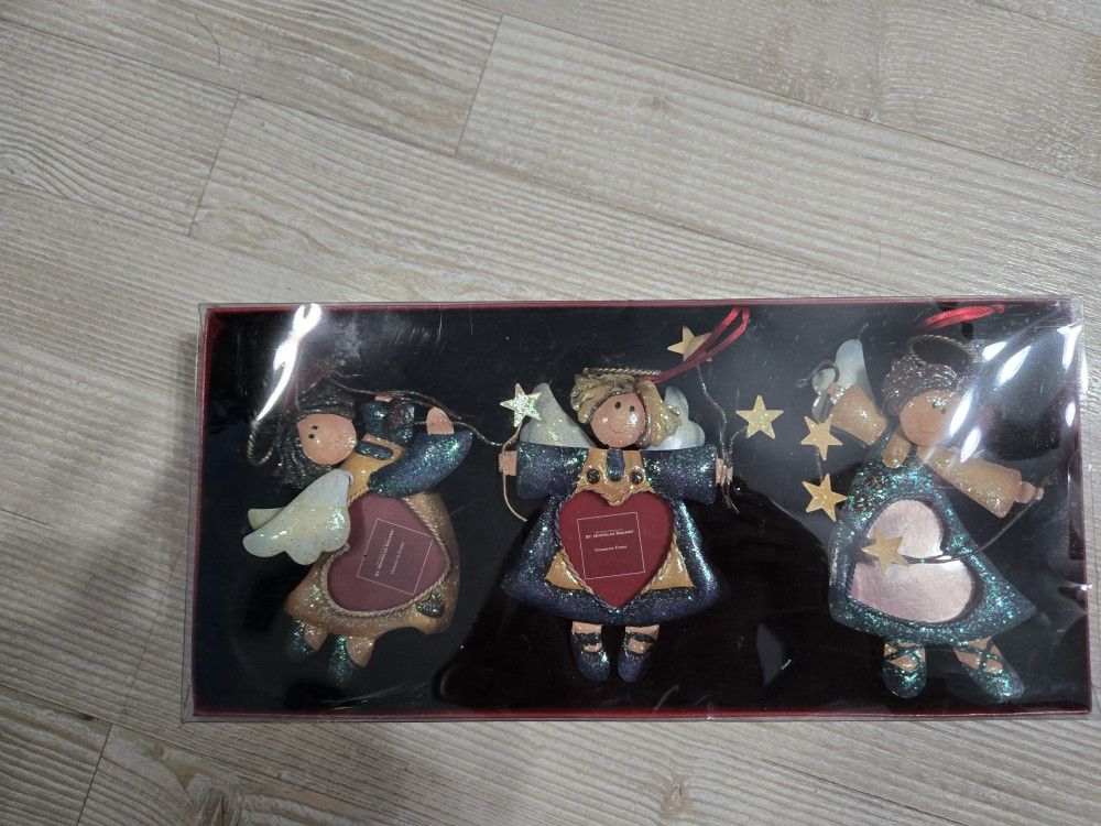St. Nicholas Square Angel Photo Frame Ornaments