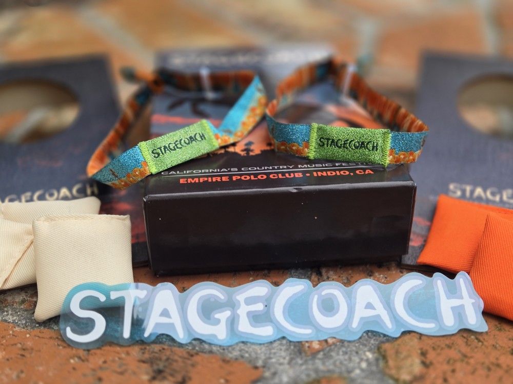 Stagecoach Wristbands
