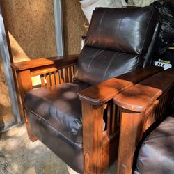 2 Mission Style Recliners