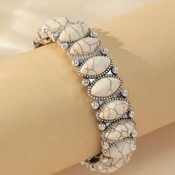 🔥💥WHITE TURQUOISE BRACELET