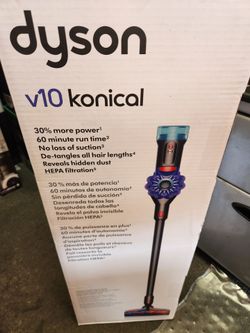 Dyson v10 konical cordless vacuum. Latest model