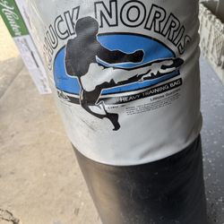 Chuck norris punching bag