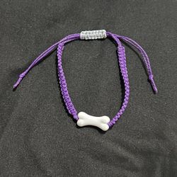 Handmade Adjustable Bone bead Bracelet