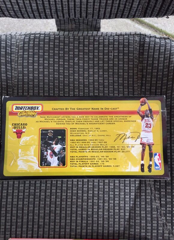 michael jordan matchbox collectibles