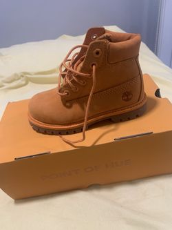 Timberland Premium 6 In Waterproof Boots Medium Orange Nubuck 