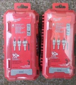 Milwaukee 4 PC. Carbide Hole Kit