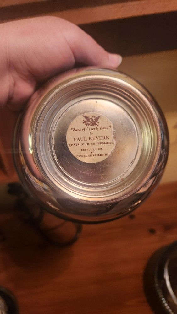 Paul Revere Reproduction Silver Set.